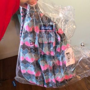 Mini rope bag- horizon dots